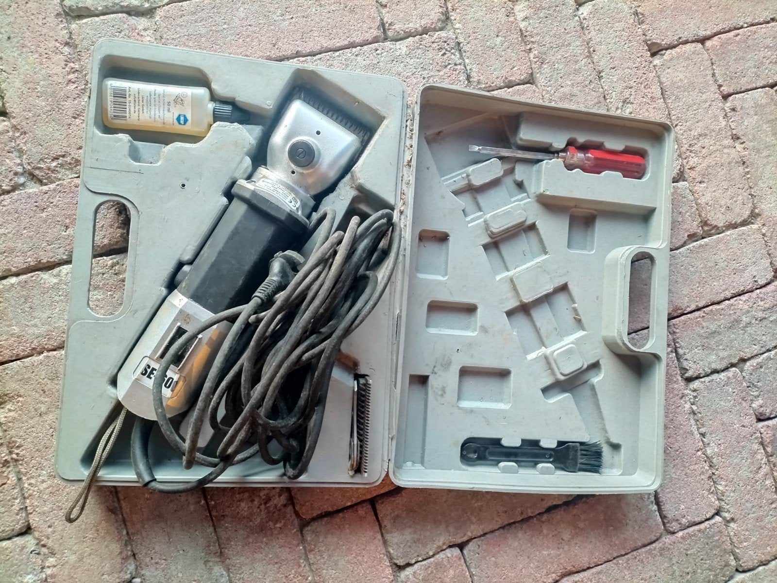 Sectolin SE 600 Scheerapparaat - Krachtig en Compleet, Sectolin, Ophalen of Verzenden, Gebruikt, Scheerapparatuur