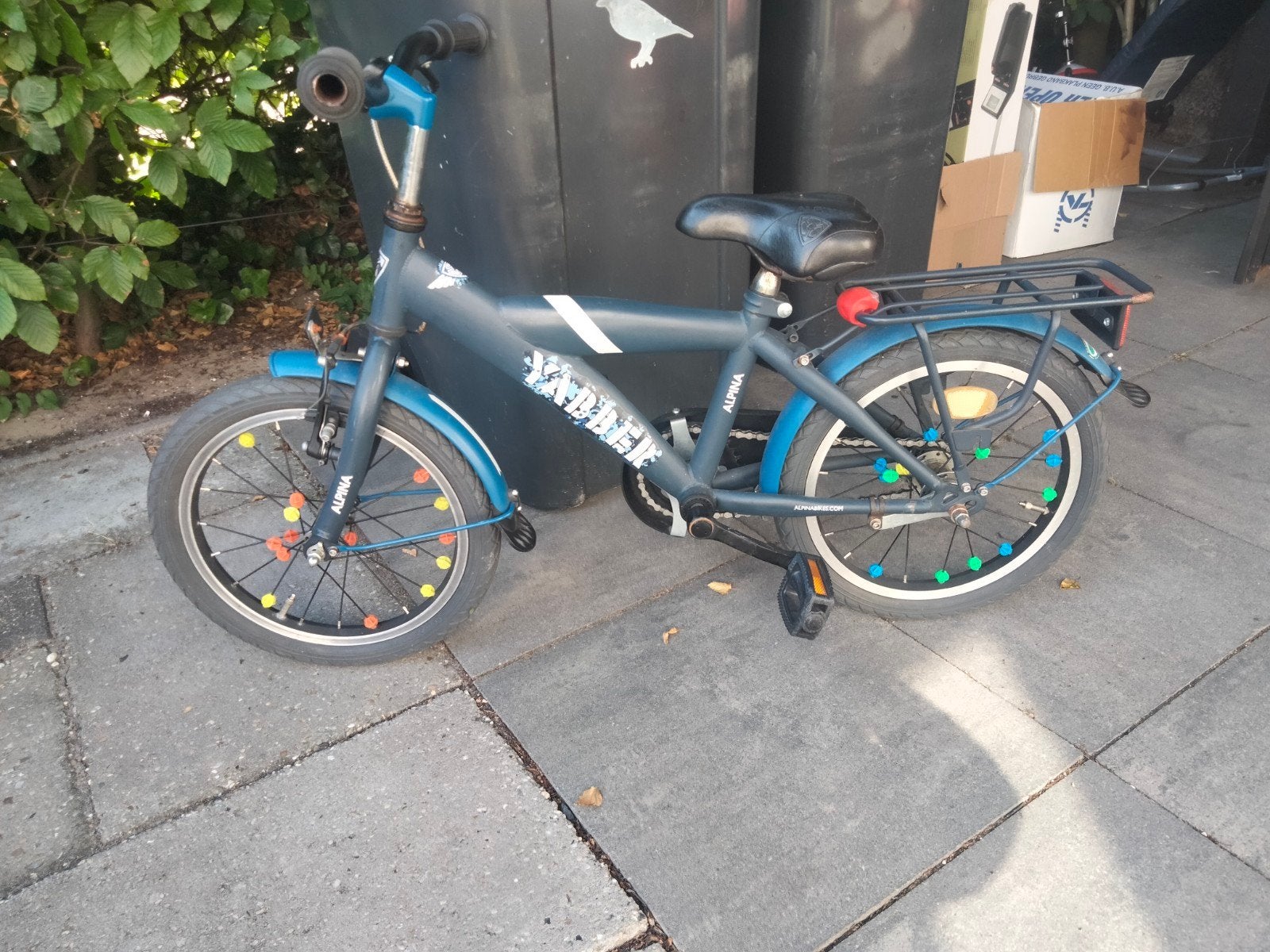 Alpina kinderfiets 16 inch voor kleuter (4 jaar), Fietsen en Brommers, Fietsen | Kinderfietsjes, Ophalen, Gebruikt, 16 tot 20 inch