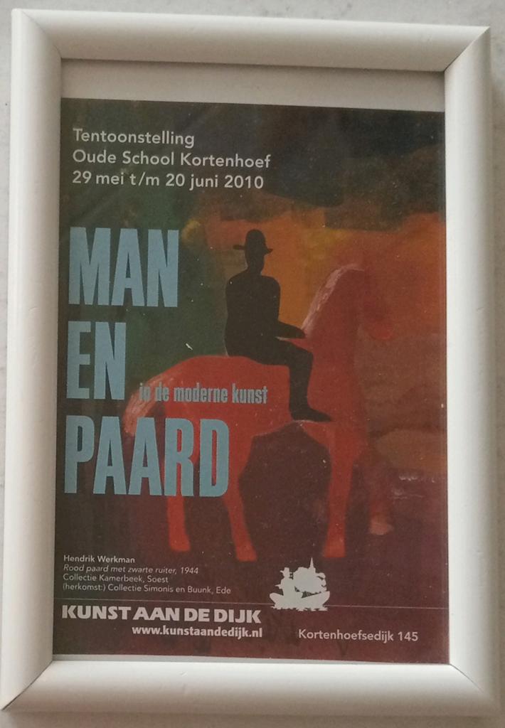 Hendrik Werkman mini affiche 2004, Ophalen of Verzenden, 1980 tot heden, Tijdschrift