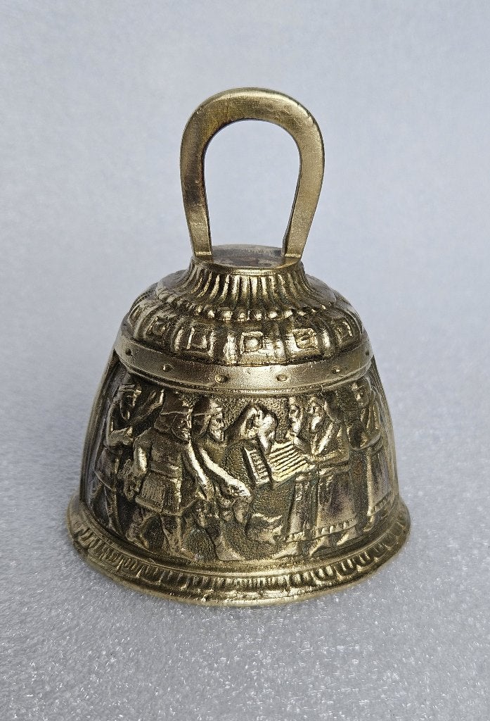 Vintage Peerage messing tafelbel (Sanctiebel of Theebel), Ophalen of Verzenden, Koper