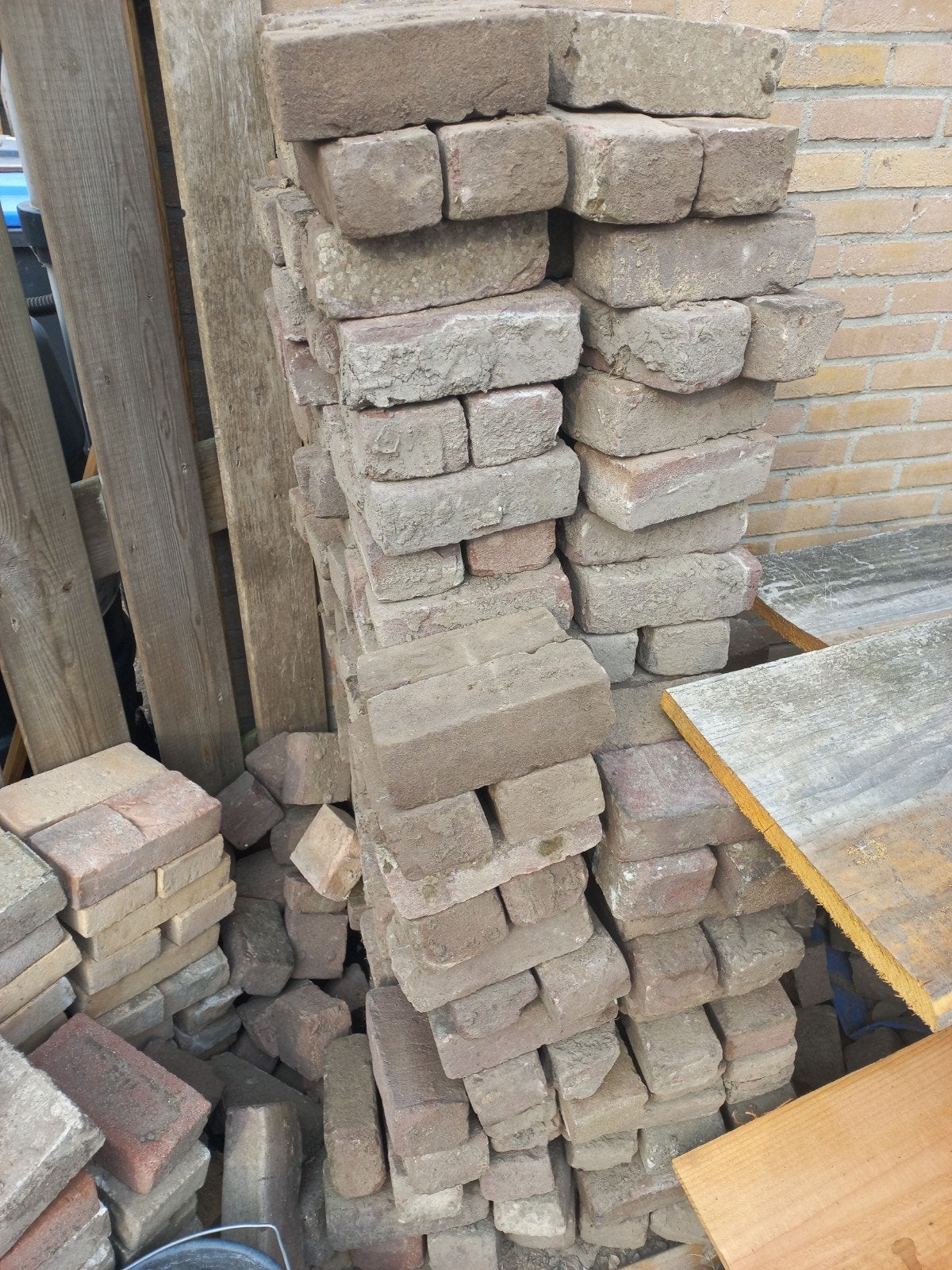 Partij klinkers, Tuin en Terras, Ophalen, Beton, Klinkers