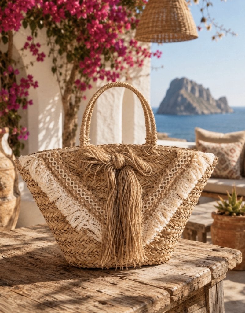 Ibiza BOHO strandtas ReginaS LAATSTE Geen € 52,99 maar, Ophalen of Verzenden, Nieuw, Overige kleuren, Shopper