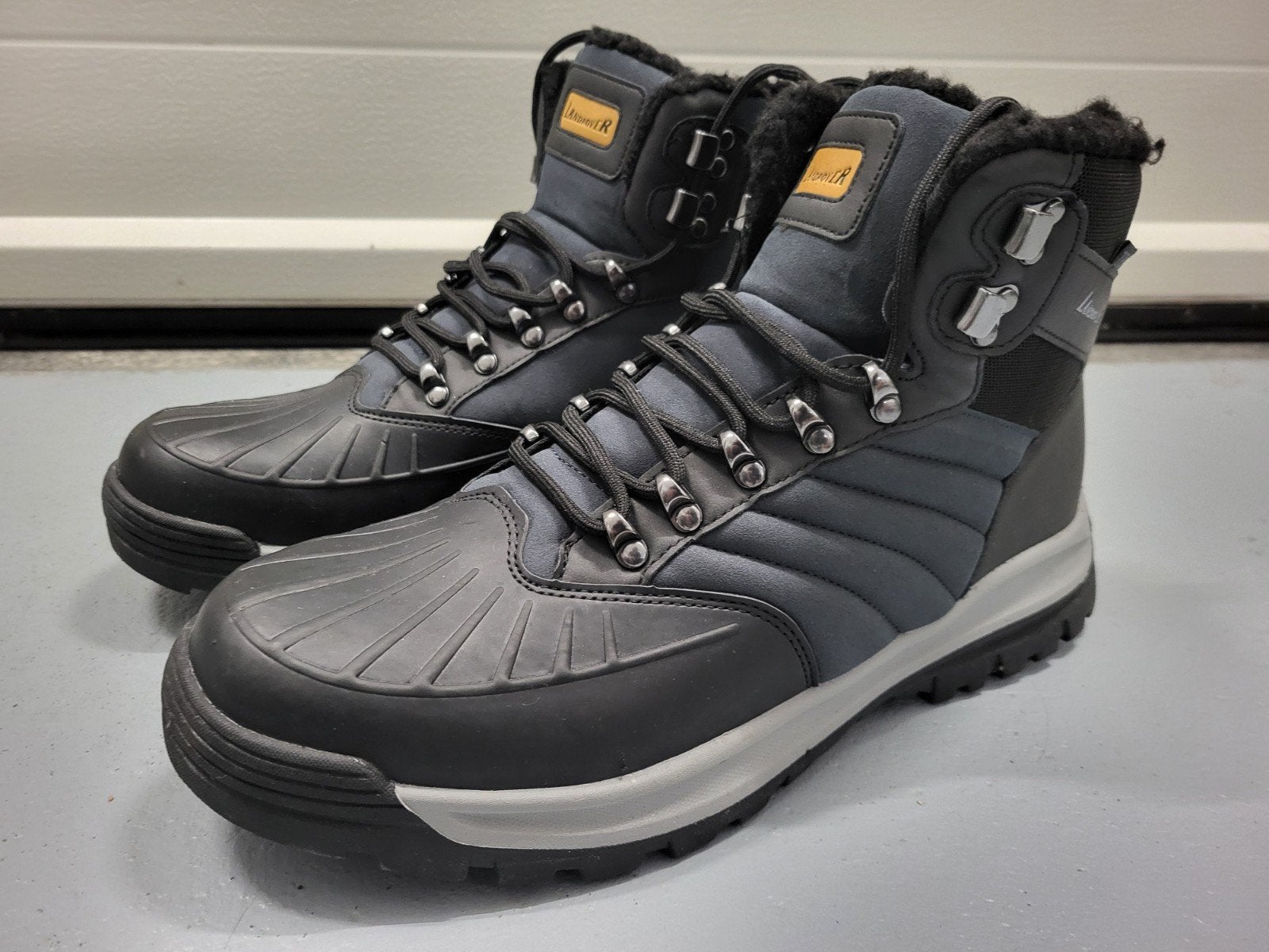 Herenboots maat 46 winterschoenen veterboots snowboots, Kleding | Heren, Ophalen, Zo goed als nieuw, Zwart, Boots