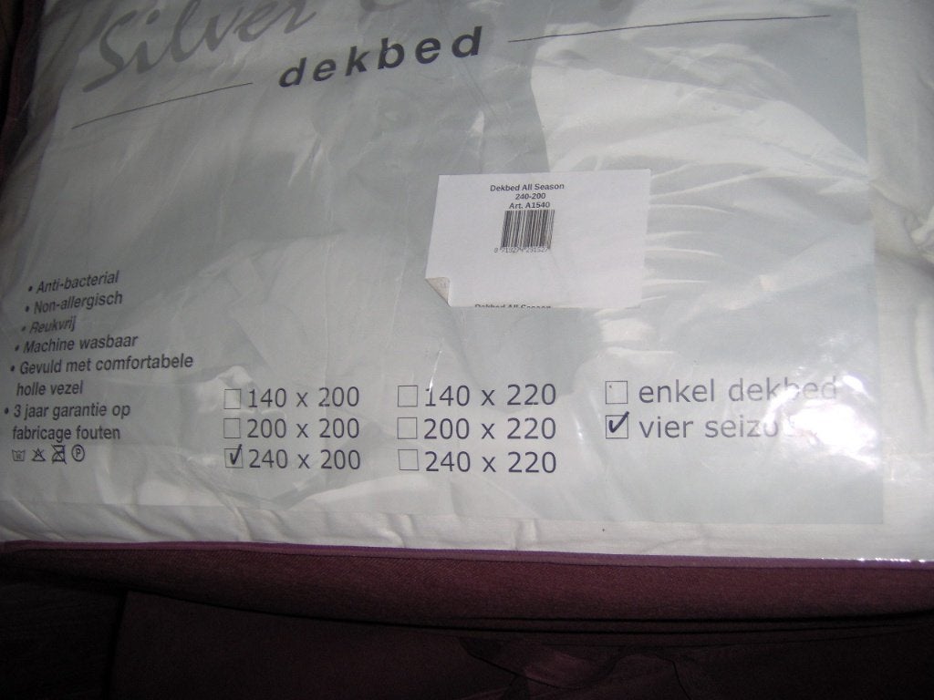 dekbedden nieuw, Ophalen, Wit, Deken of Dekbed, Nieuw