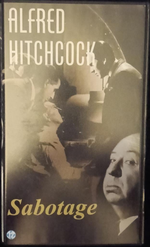 Sabotage vhs, Cd's en Dvd's, VHS | Film, Vanaf 16 jaar, Ophalen of Verzenden, Zo goed als nieuw, Horror