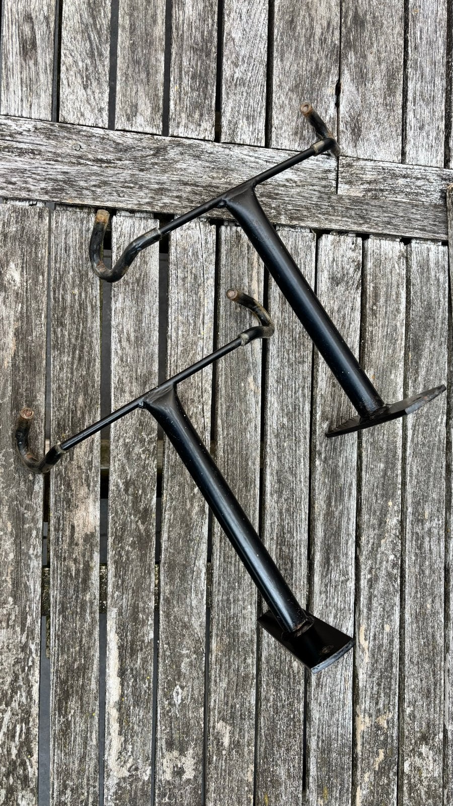 Wandbeugel fietsendrager voor garage of schuur, Ophalen, 2 fietsen, Gebruikt, Fietsendrager-accessoire