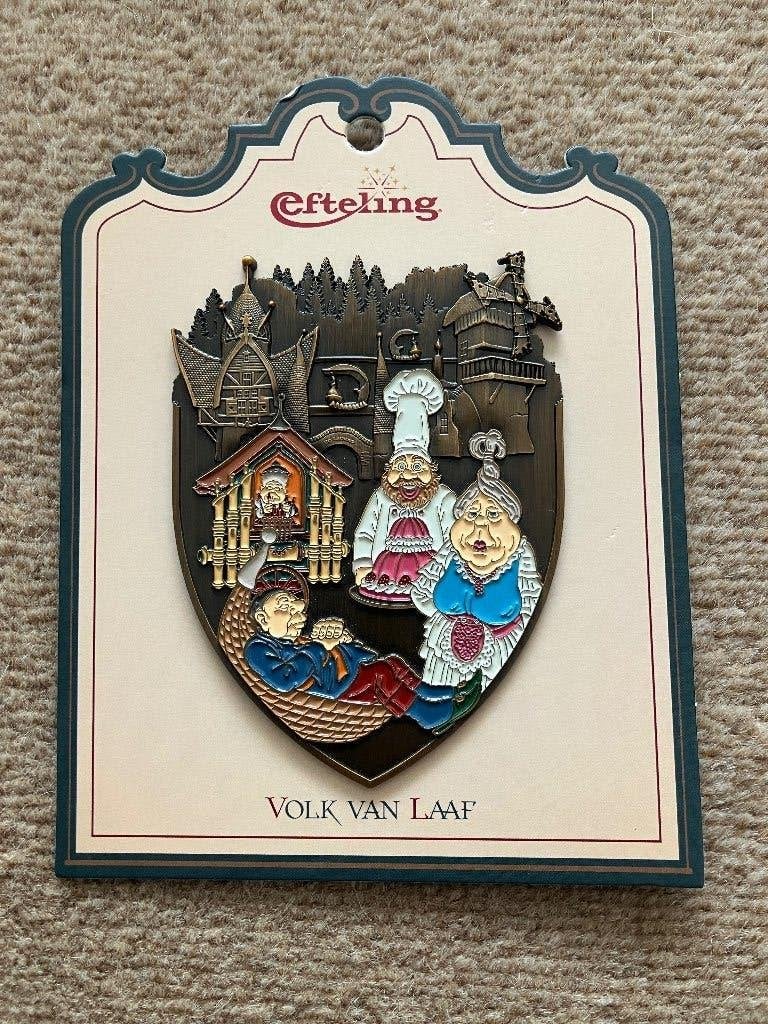Efteling Volk van Laaf reuze jumbo pin, Ophalen of Verzenden, Nieuw, Button of Speldje