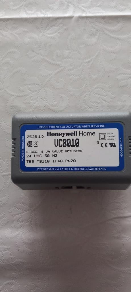 Honeywell VC8010 motorgedeelte (twee/drieweg), Doe-het-zelf en Verbouw, Minder dan 30 cm, Nieuw, Minder dan 60 cm, Ophalen of Verzenden