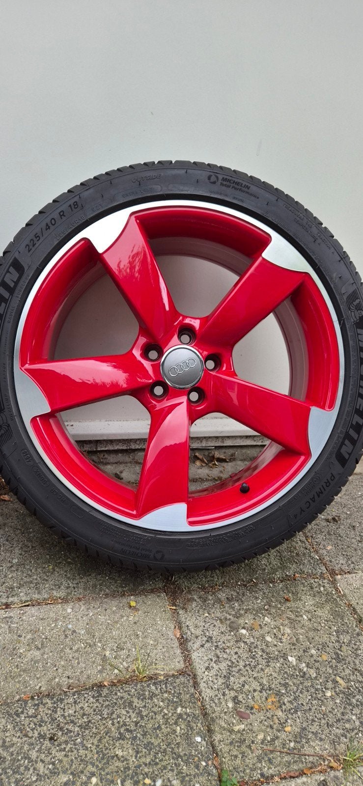 Originele Rotor velgen 18 inch 5x100, Ophalen, 18 inch, Gebruikt, Banden en Velgen
