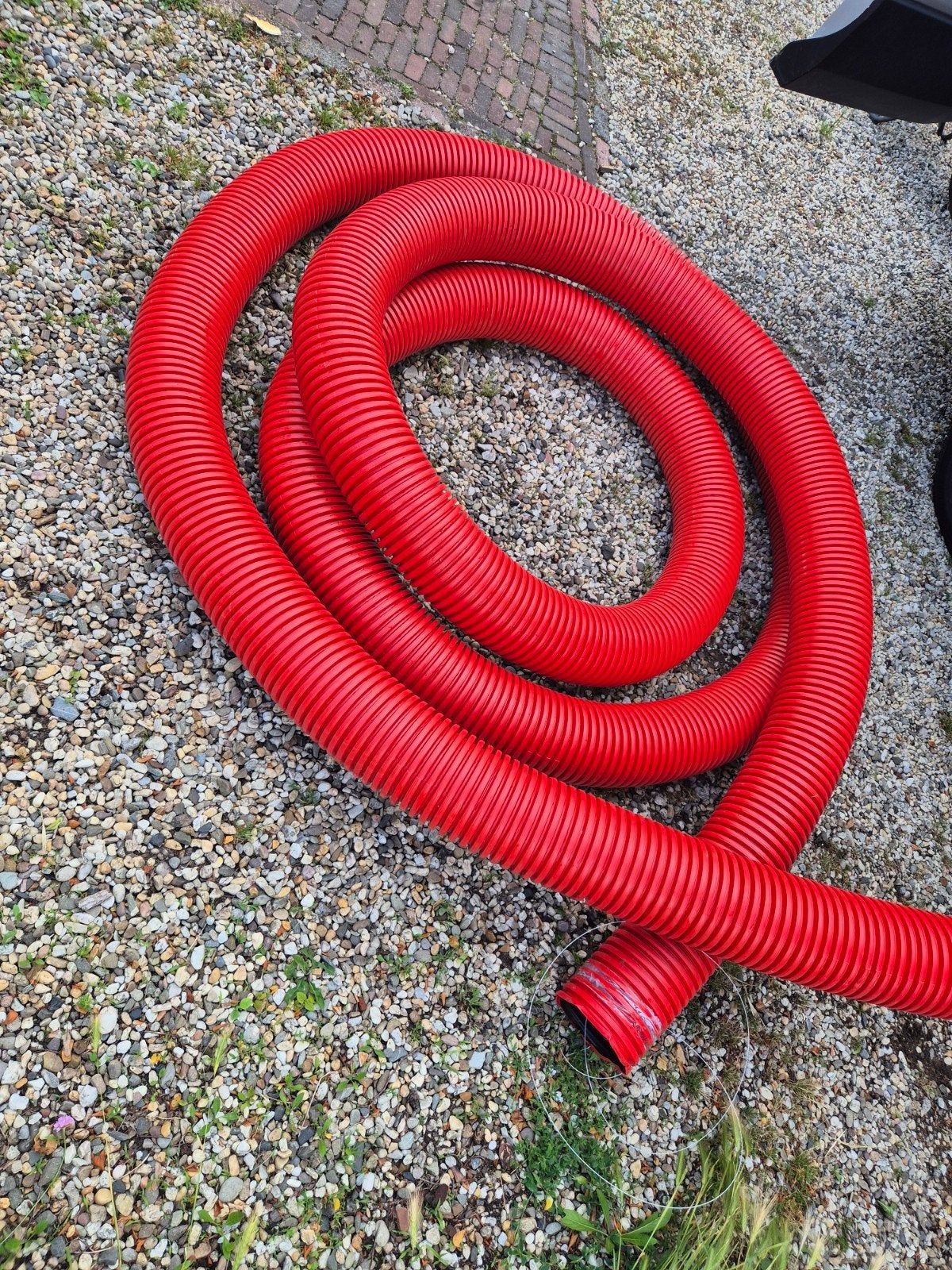Mantelbuis 160mm - ca. 11 meter rood, Ophalen of Verzenden