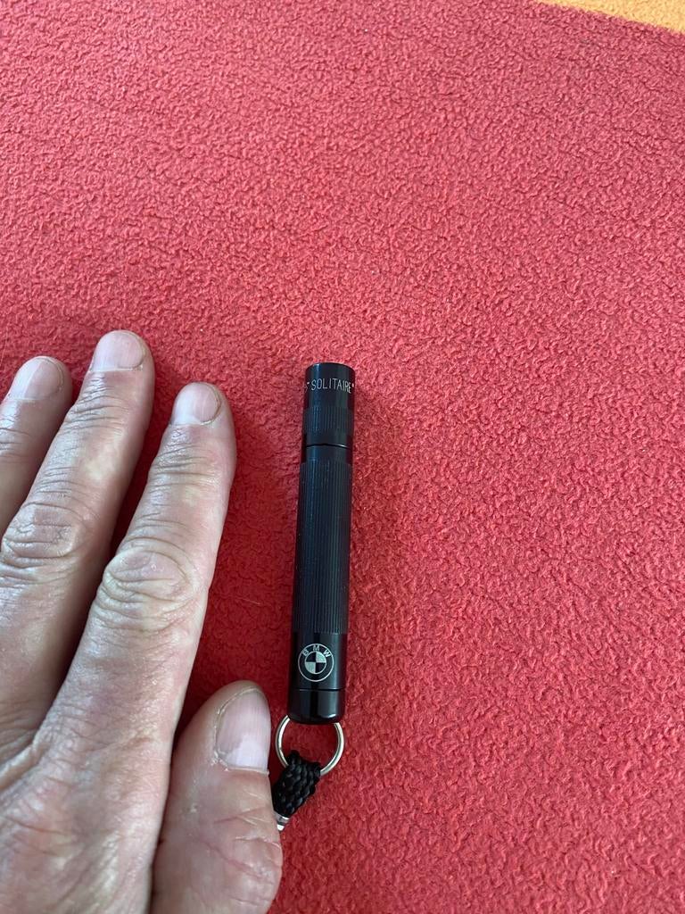 BMW Solitaire Maglite zaklamp sleutelhanger, Ophalen of Verzenden, Gebruikt