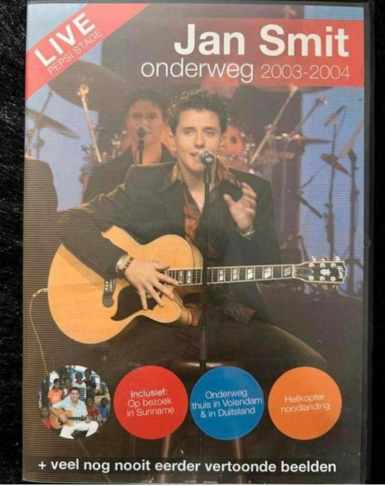 Jan Smit Onderweg 2003-2004 Live DVD, Alle leeftijden, Ophalen of Verzenden, Gebruikt