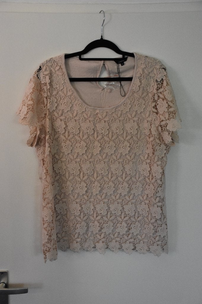 leuke nieuwe zalmkleurige kanten top maat 50 Promiss, Kleding | Dames, Grote Maten, Nieuw, Norah, Roze, Shirt of Top