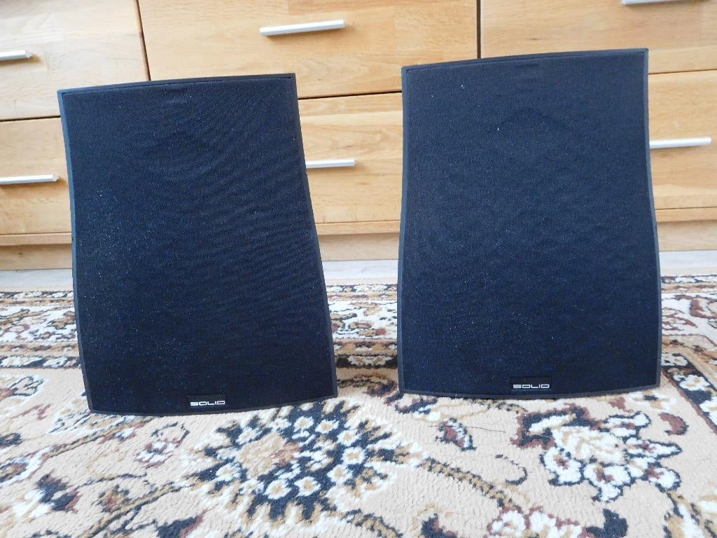 Solid S100 speakers, Ophalen, Zo goed als nieuw, 60 tot 120 watt, Bowers & Wilkins (B&W)