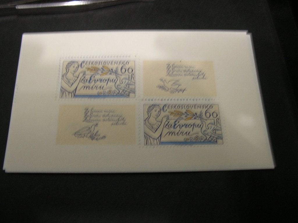 Cept/Verenigd Europa Tsjechoslowakije 1977 KSZE meeloper, Ophalen of Verzenden, Overige landen, Postfris