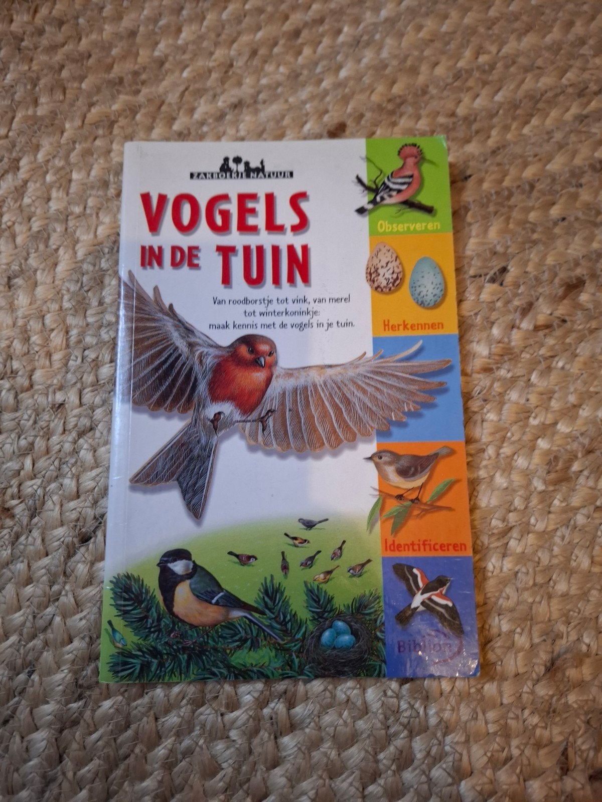Zakboekje Natuur: Vogels in de Tuin, Boeken, Ophalen of Verzenden, Gelezen, Onbekend