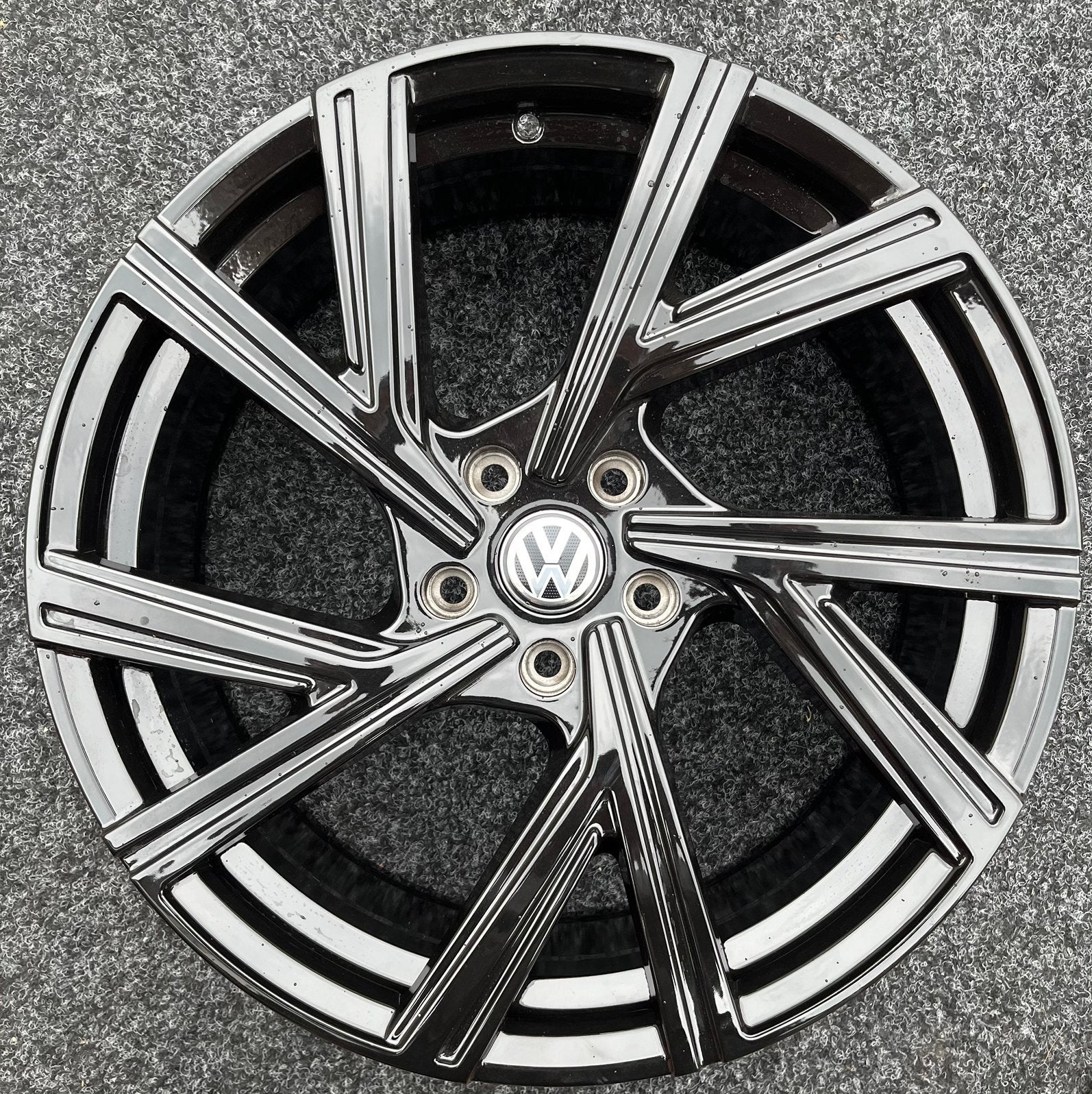 Noeuwe 18”/19” golf gti golf clubsport zwart/zwart gepolijst, Ophalen, Nieuw