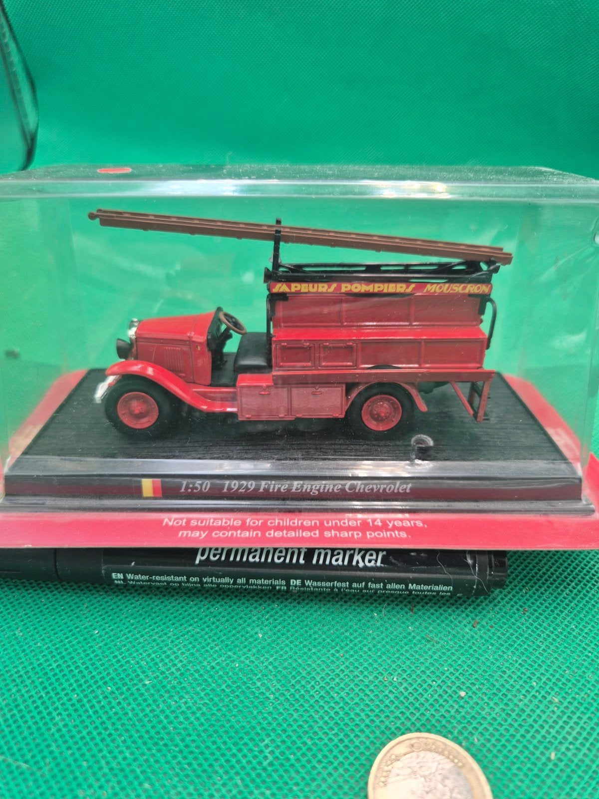 442 Chevrolet Fire Engine 1/50 Delprado, Ophalen of Verzenden, Zo goed als nieuw, Auto