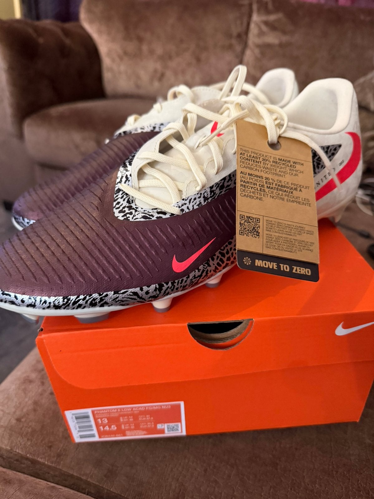 Nike voetbalschoenen Splinternieuw maat 47,5, Groter dan maat XL, Ophalen of Verzenden, Nieuw, Schoenen