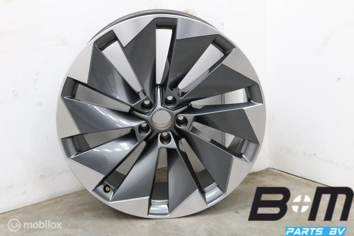 ORIGINEEL! 1 losse 21 inch velg Skoda Enyaq! 5LA601025BL, Gebruikt, Velg(en)
