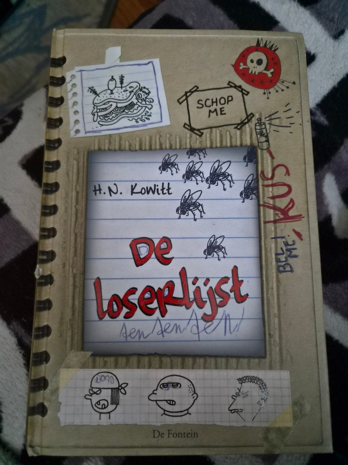 De Loserlijst - H.N. Kowitt (met pen geschreven), Boeken, Ophalen of Verzenden, Gelezen, H.N. Kowitt, Fictie