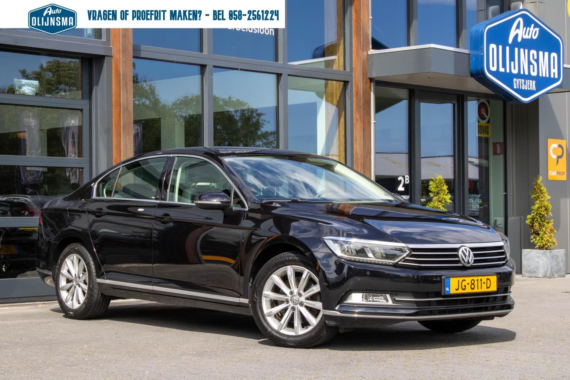 Volkswagen Passat 1.4 TSI ACT Highline|Stoelverwarming|ACC|T, Auto's, Gebruikt, Euro 6, 4 cilinders, Leder en Stof