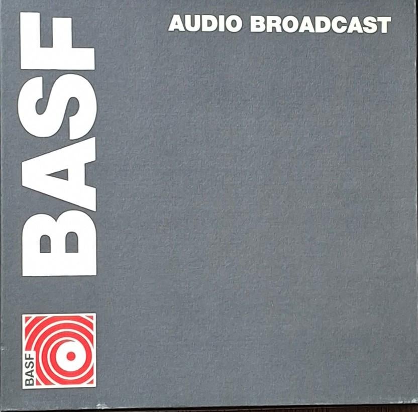 BASF Audio Broadcast Spoel met Band, Ophalen of Verzenden, Onderdeel, Met banden