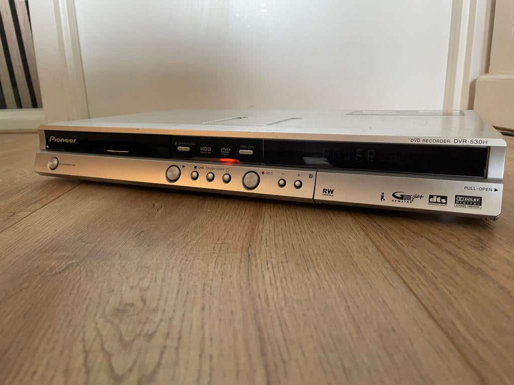Pioneer Harddisk / DVD recorder DVR-530H + afstandsbediening, Audio, Tv en Foto, Gebruikt, Met harddisk, Dvd-recorder, Ophalen of Verzenden