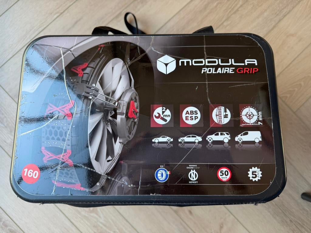 Sneeuwketting Modula Polaire Grip 160, Auto diversen, Sneeuwkettingen, Nieuw, Ophalen of Verzenden