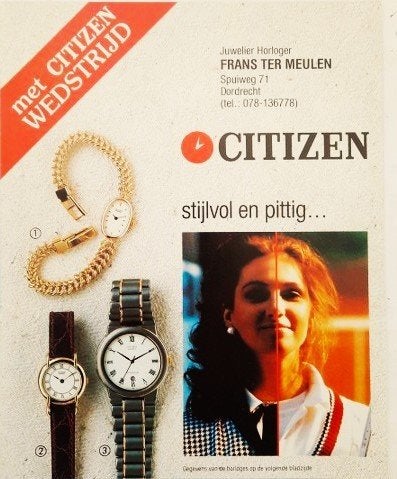 Vintage Citizen Horlogecatalogus 1987/1988 Zeldzaam, Ophalen of Verzenden, Zo goed als nieuw, Overige onderwerpen