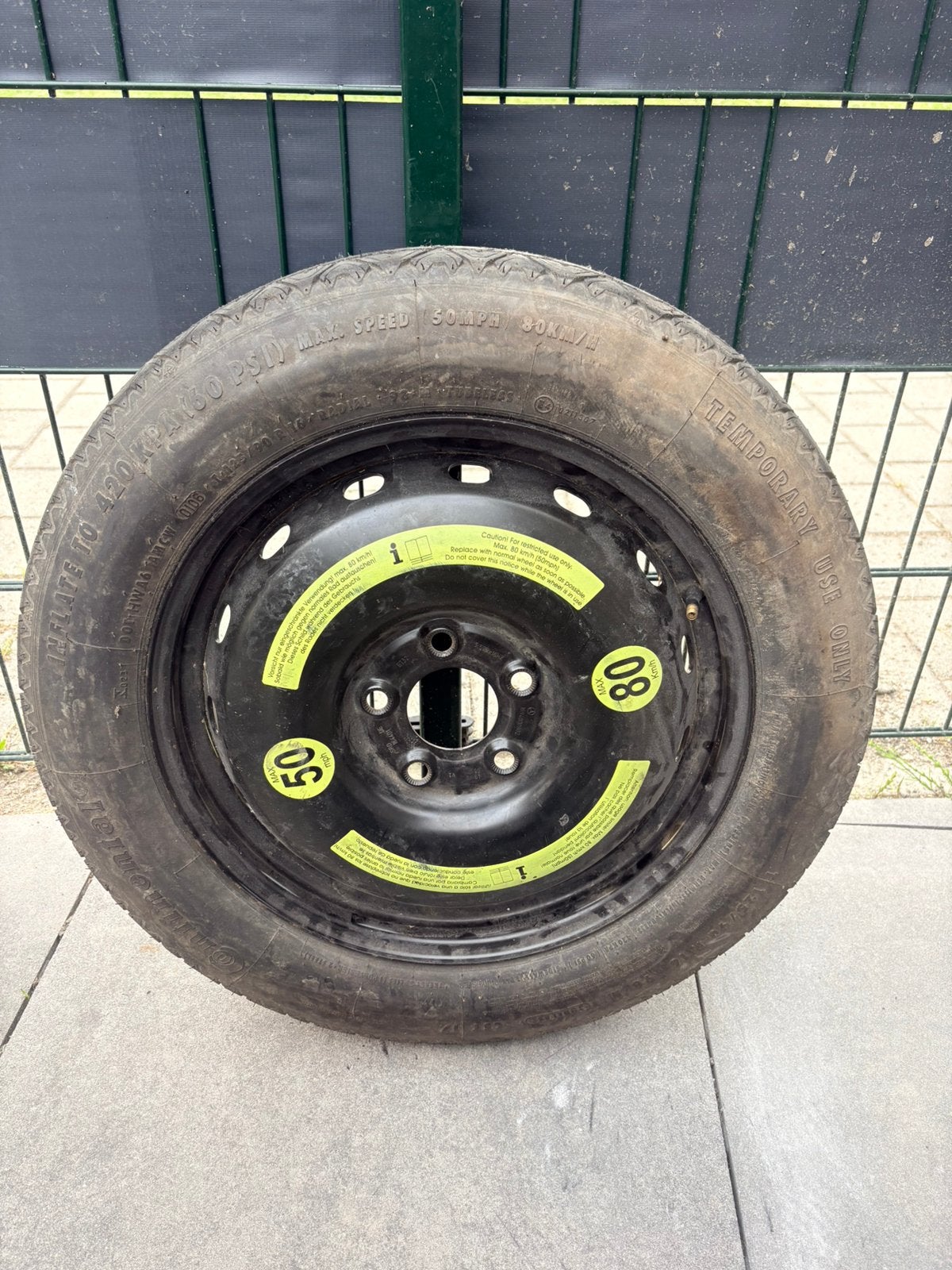 Continental thuiskomer 125/90 R16 – In nieuwe staat, Ophalen, Nieuw