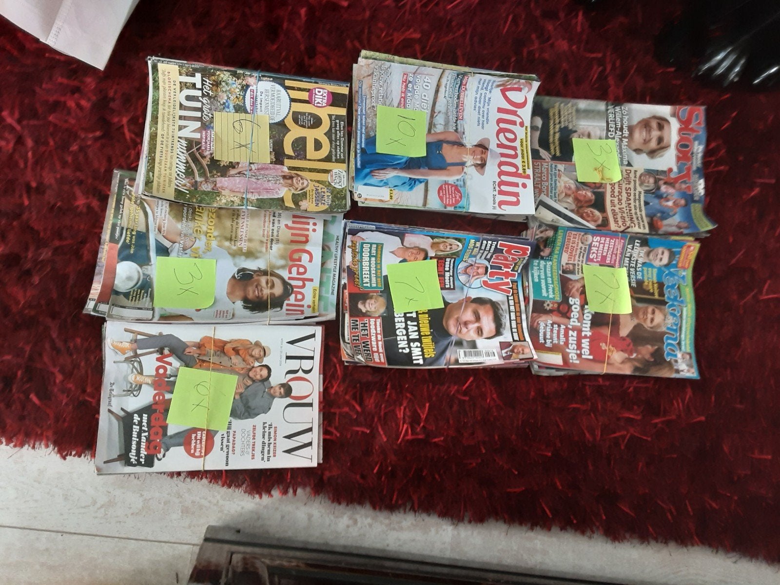 42x Recente Tijdschriften - Diverse Titels, Boeken, Tijdschriften en Kranten, Ophalen, Gelezen, Damesbladen