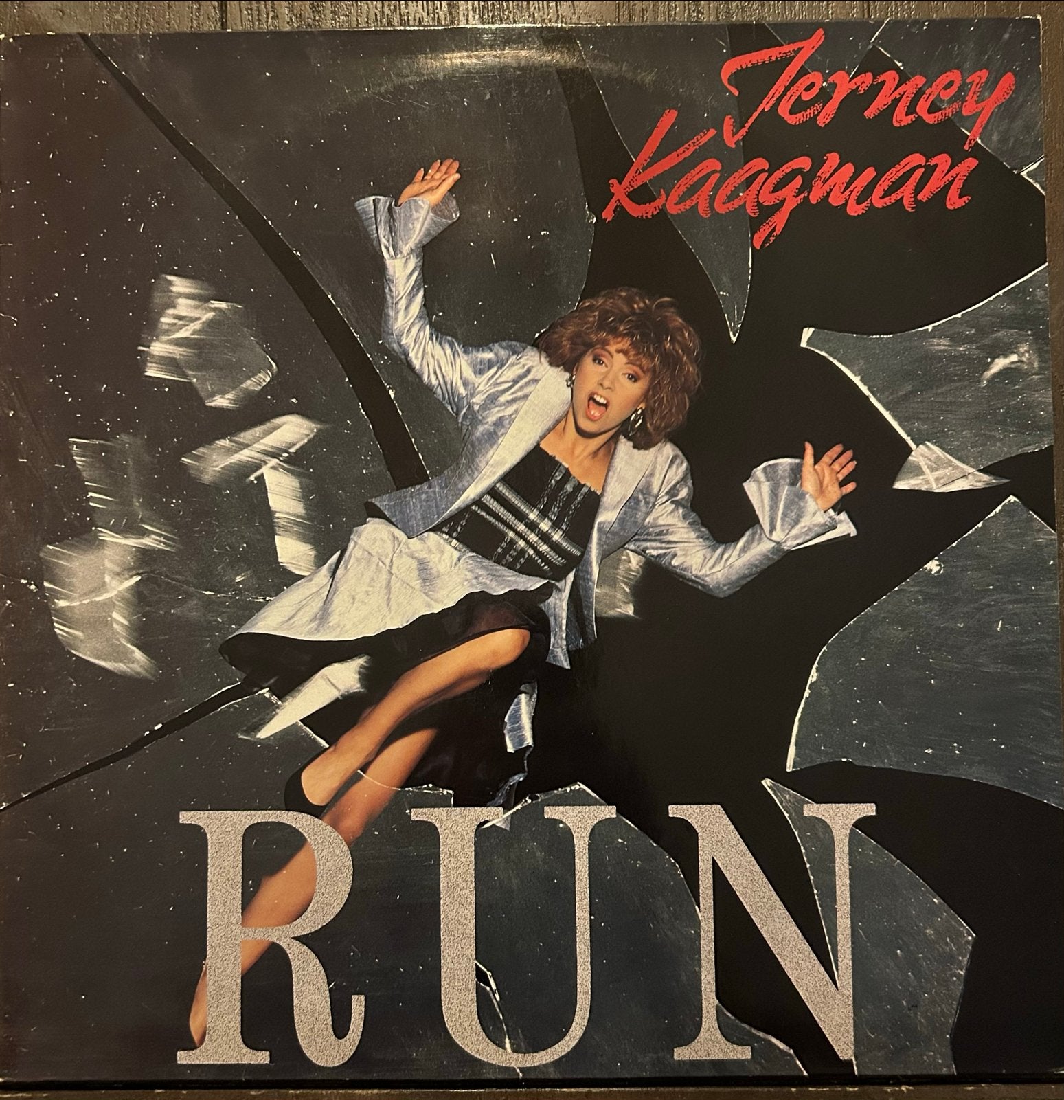 Jerney Kaagman - Run (LP, 1987), Cd's en Dvd's, Gebruikt, 1980 - 1989, Ophalen of Verzenden, 12 inch