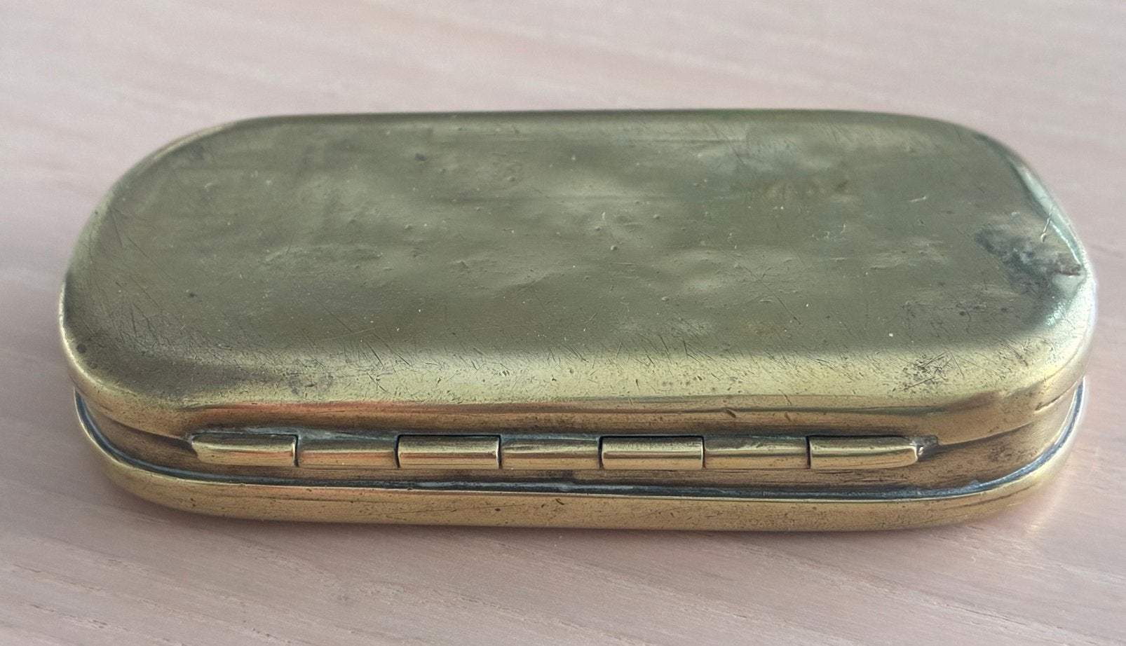 Oude Zweedse snuifdoos snusdosa, Antiek en Kunst, Ophalen of Verzenden