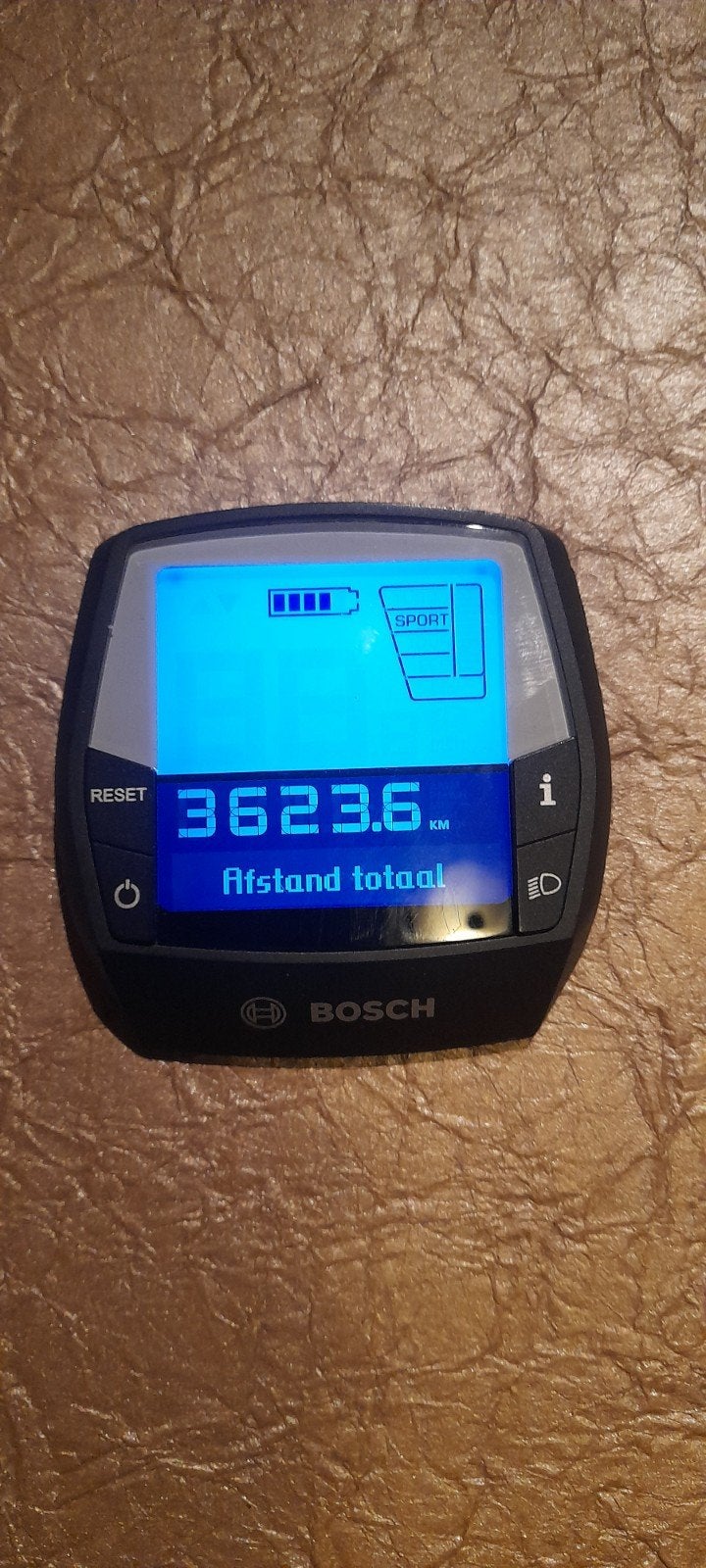 Bosch fiets computer zgan, Ophalen of Verzenden, Waterdicht, Zo goed als nieuw