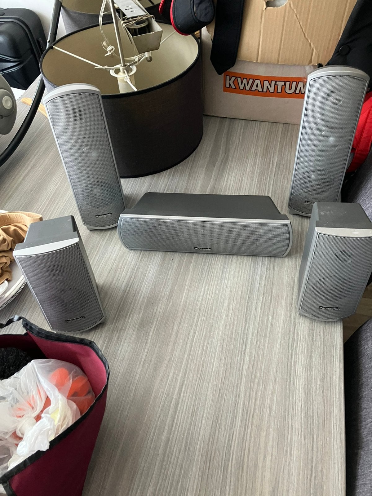 Panasonic speakers, Overige merken, Gebruikt, Ophalen of Verzenden, Surroundset