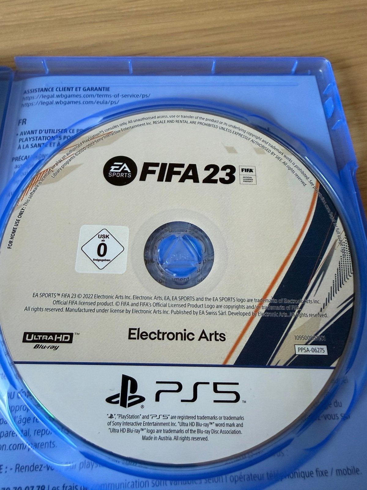 FIFA 23 PS5 - Zo goed als nieuw, Spelcomputers en Games, Ophalen, Eén computer, Zo goed als nieuw, Sport