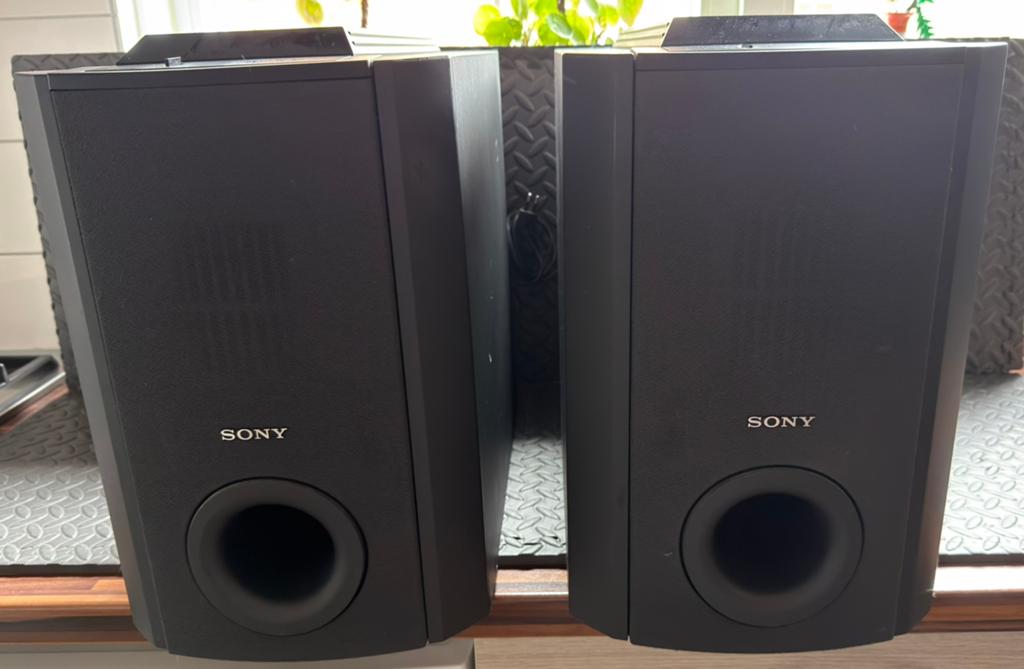 Sony SA-W505 actieve subwoofers set van 2 - Sanken eindtrap, Audio, Tv en Foto, Home Cinema-sets, Zo goed als nieuw, Overige spelers