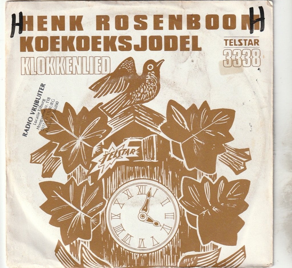 Henk Rosenboom Koekoeksjodel - Klokkenlied - Nr 71, Ophalen, Gebruikt, 7 inch, Levenslied of Smartlap