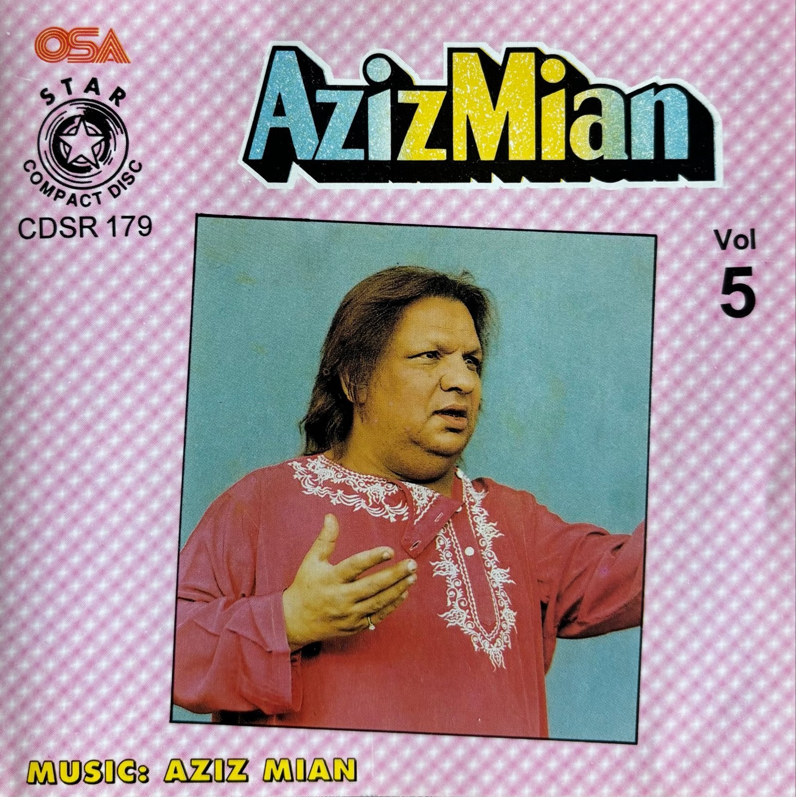 Aziz Mian - Vol 5  / CD (Qalandar Mast Qalandar), Verzenden, Gebruikt, Album, Inclusief doosje