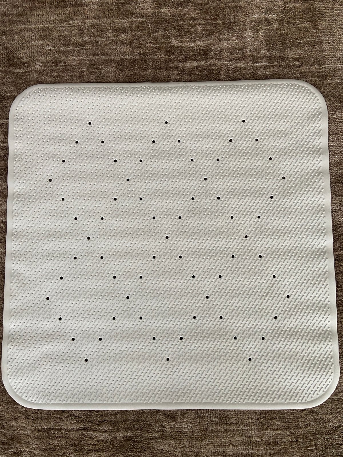 Antislip badmat wit - Nieuw, Ophalen of Verzenden, Nieuw, Wit, Badmat