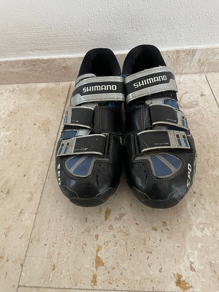 Shimano: nog zeer nette wielrenschoenen maat 43-45, Verzenden, Zo goed als nieuw, Schoenen