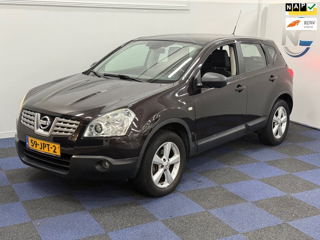 Nissan Qashqai 1.6 Acenta / NAP / RIJDT SCHAKELT GOED / ONDE, Auto's, Nissan, Bedrijf, Te koop, Qashqai, ABS, Airbags, Airconditioning