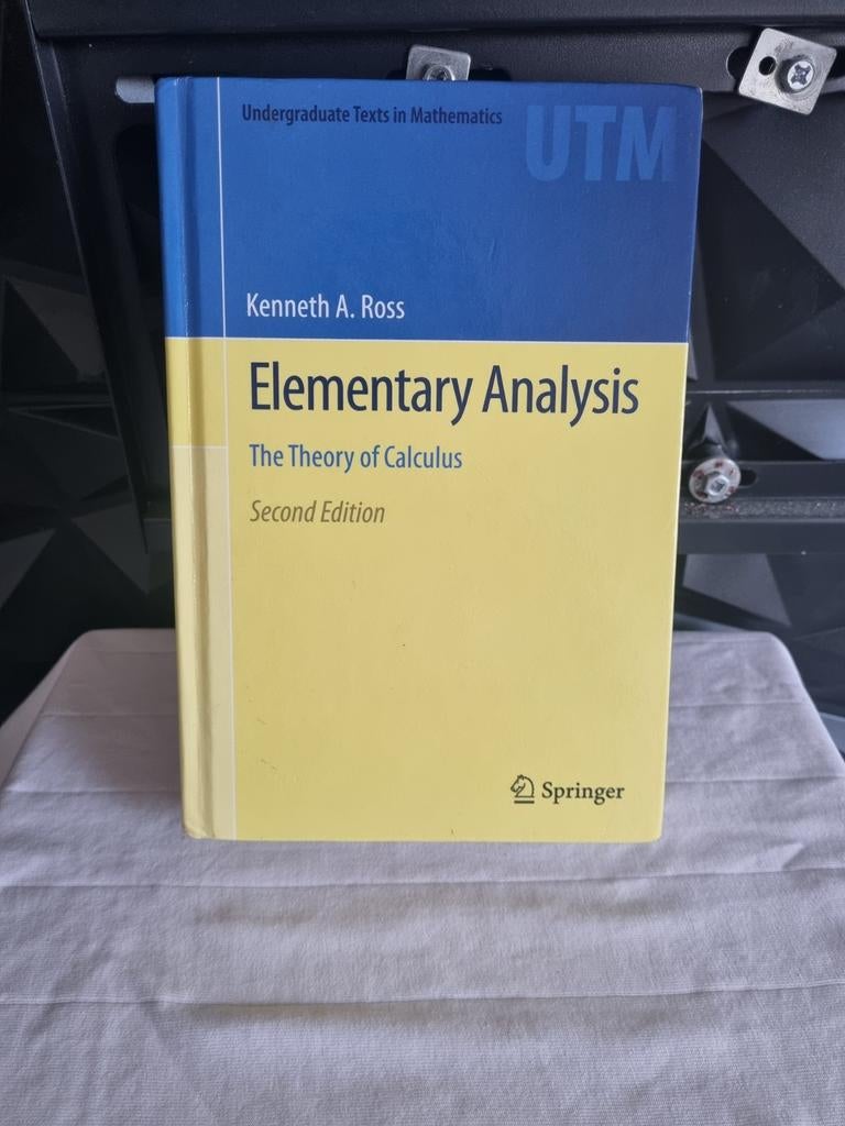 Kenneth A. Ross - Elementary Analysis, Ophalen of Verzenden, Beta, Kenneth A. Ross, WO