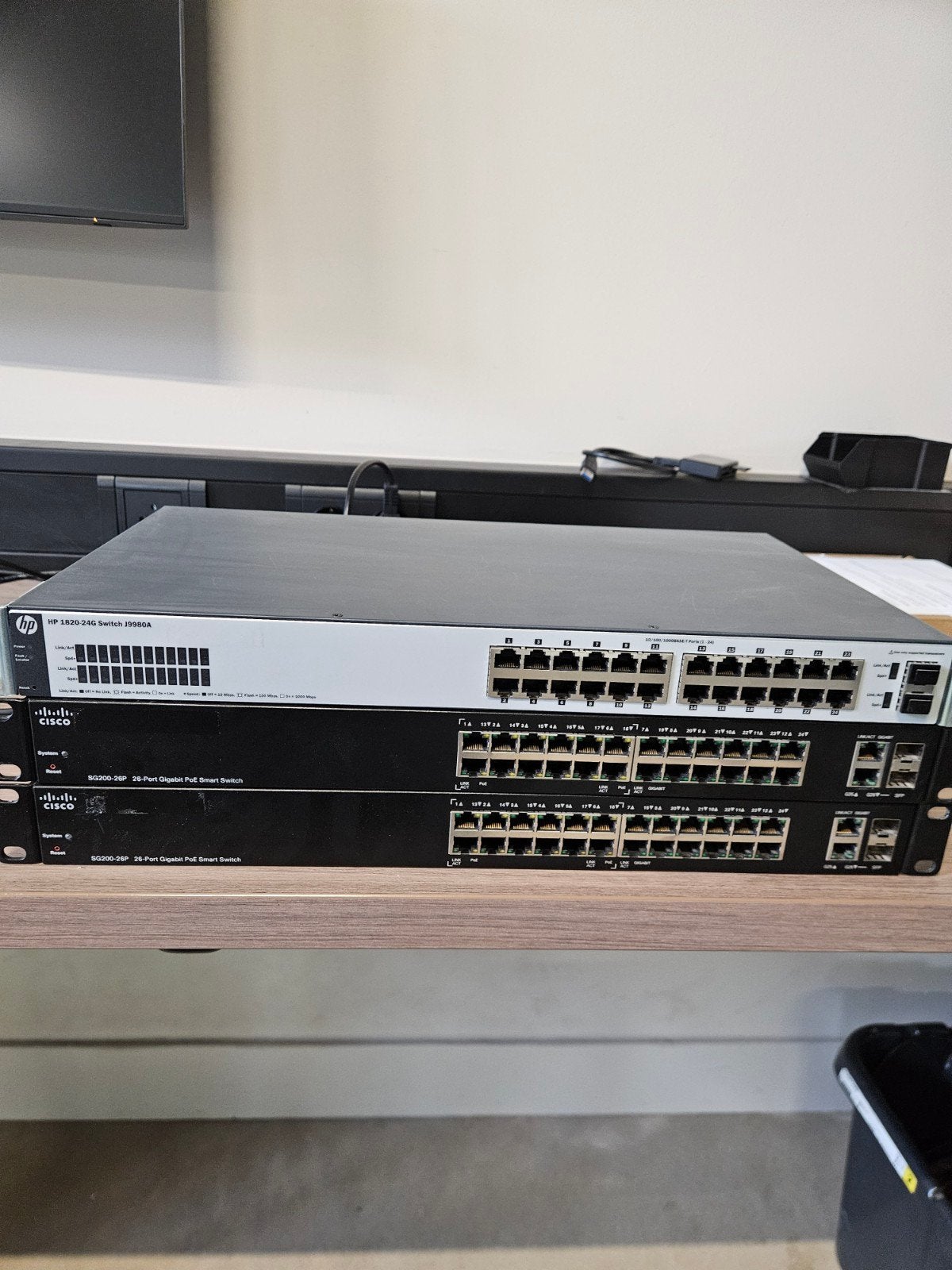 3x Switch + 3x rangeerpaneel., Ophalen of Verzenden, Gebruikt