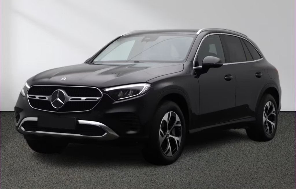 Mercedes-Benz GLC 300de 4MATIC Plug-In Hybrid Avantgarde Mem, Auto's, Gebruikt, 4 cilinders, Leder en Stof, Zwart