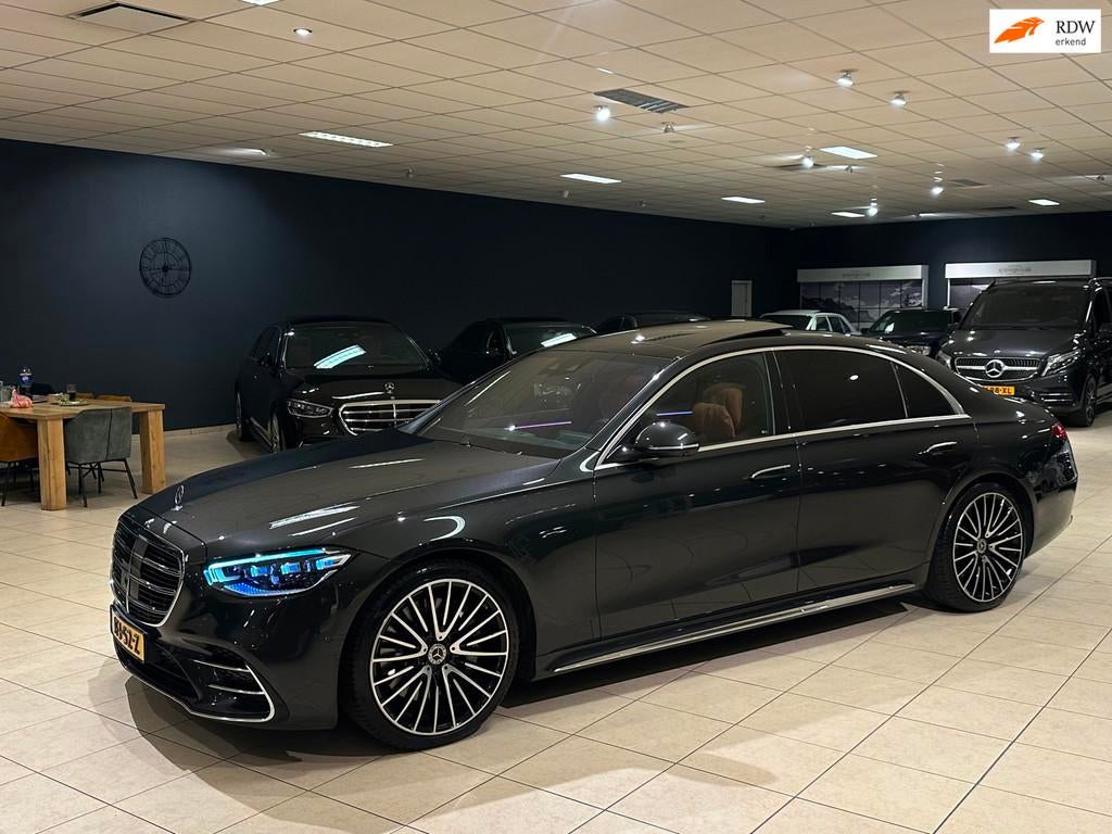 Mercedes-Benz S350 D 4MATIC Lang AMG|DISTR|HUD|PANO|VOLL, Automaat, 15 km/l, Gebruikt, Euro 6