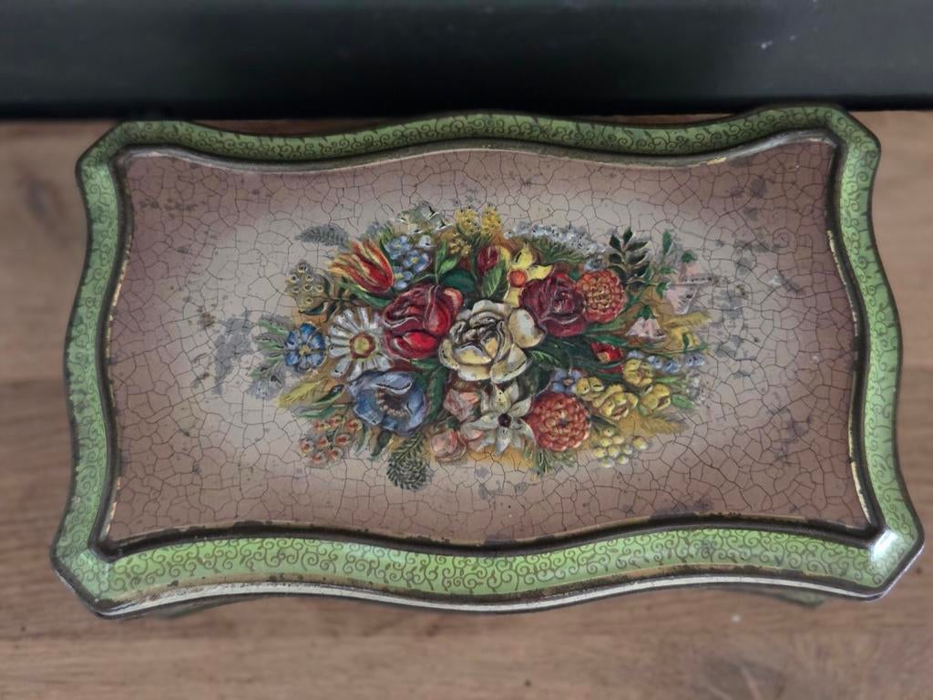 Vintage Hollandse (koek) trommel, Antiek en Kunst, Curiosa en Brocante, Ophalen of Verzenden