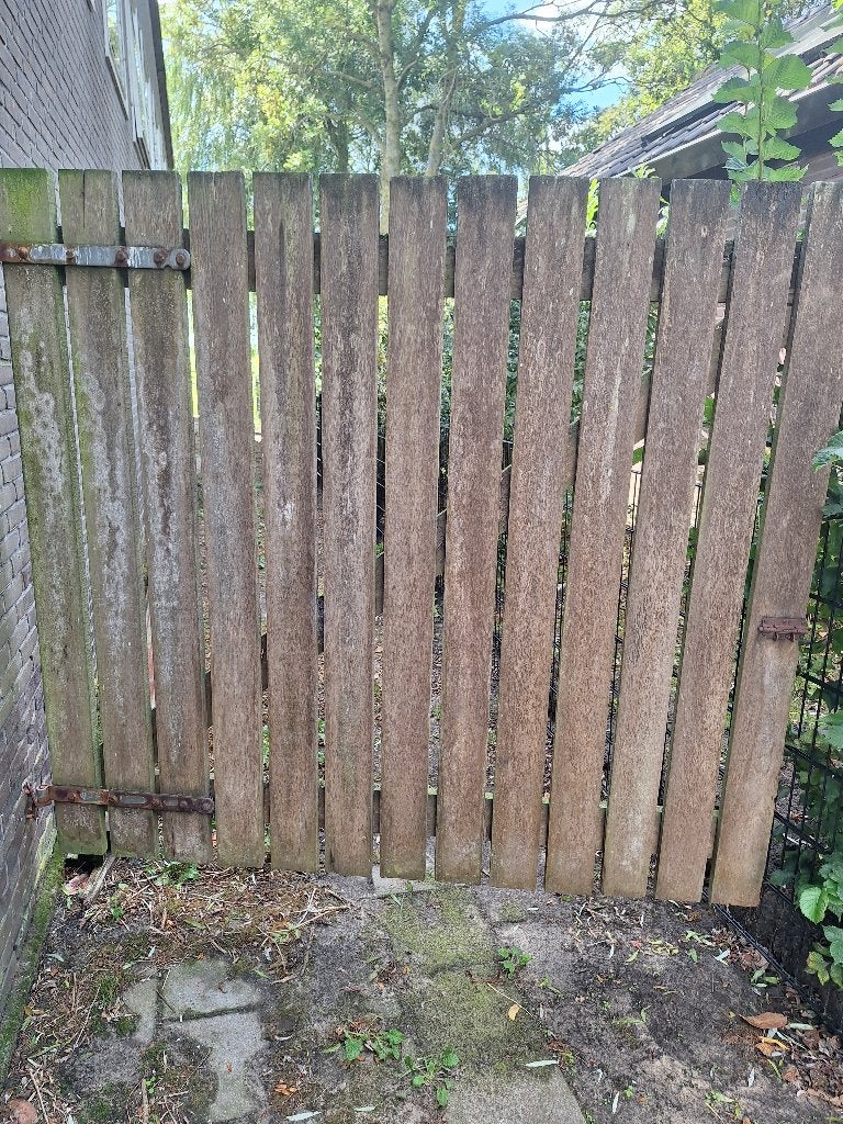 Poort, Tuin en Terras, Tuinhekken en Hekwerk, Ophalen of Verzenden, Gebruikt, Hout, Tuinhek