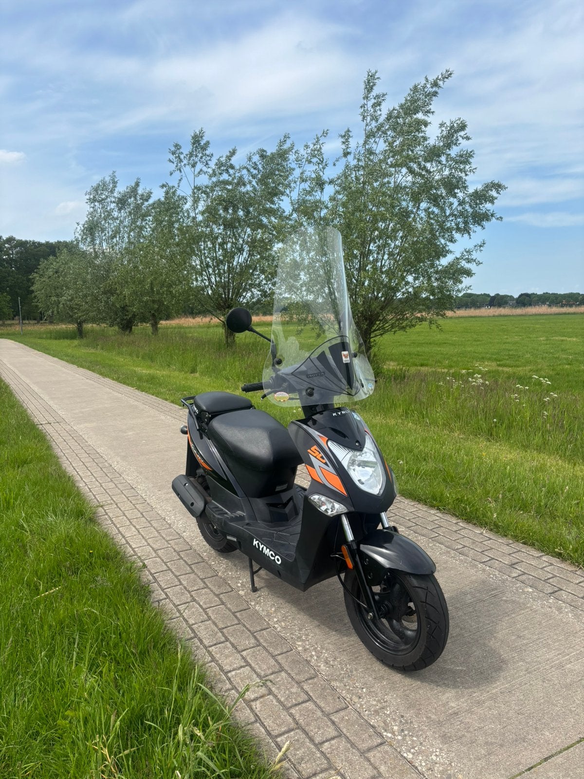 kymco agility 50, Fietsen en Brommers, Scooters | Kymco, Ophalen, Gebruikt, 49 cc, Maximaal 25 km/u